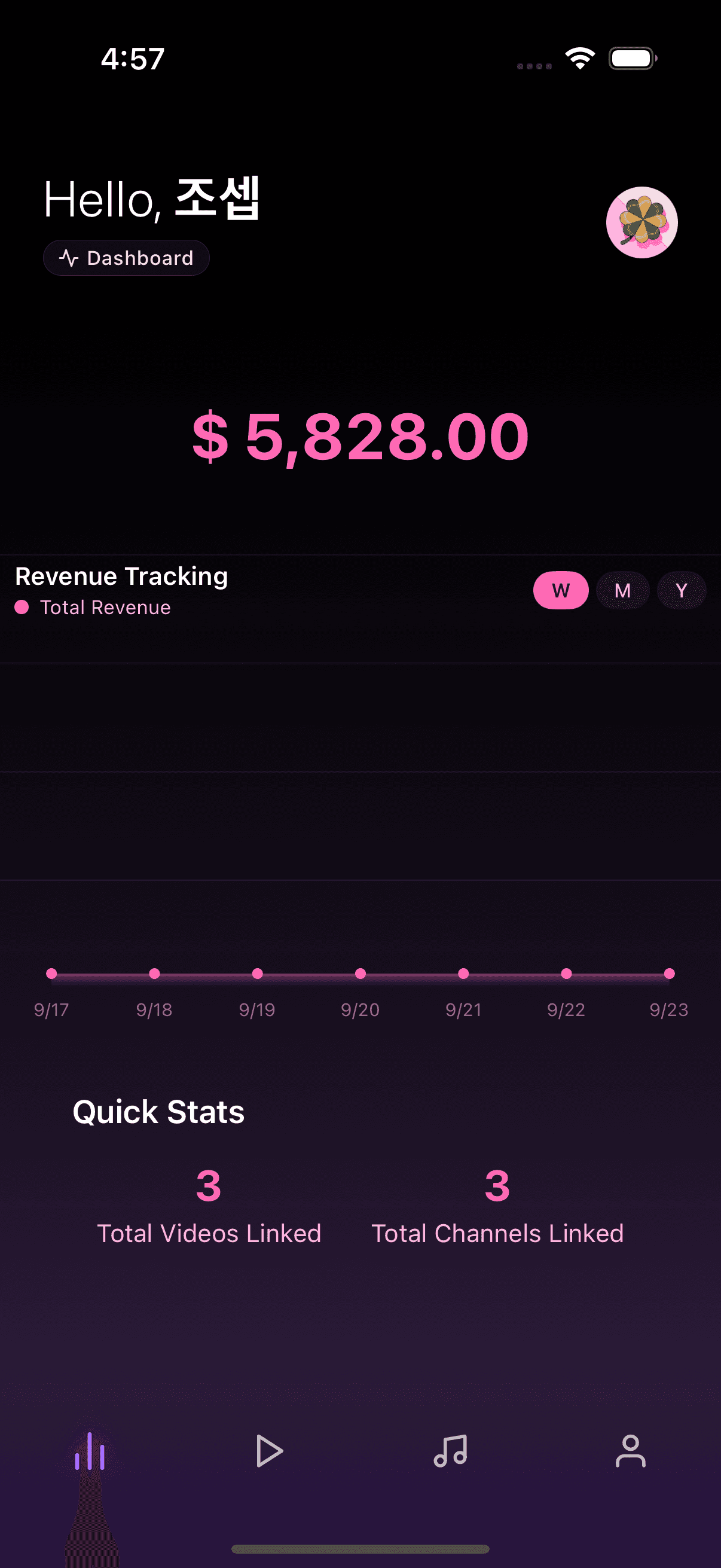 Phoenix main dashboard screenshot